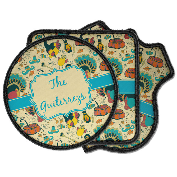 Custom Old Fashioned Thanksgiving Iron on Patches (Personalized)