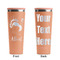 Old Fashioned Thanksgiving Peach RTIC Everyday Tumbler - 28 oz. - Front and Back