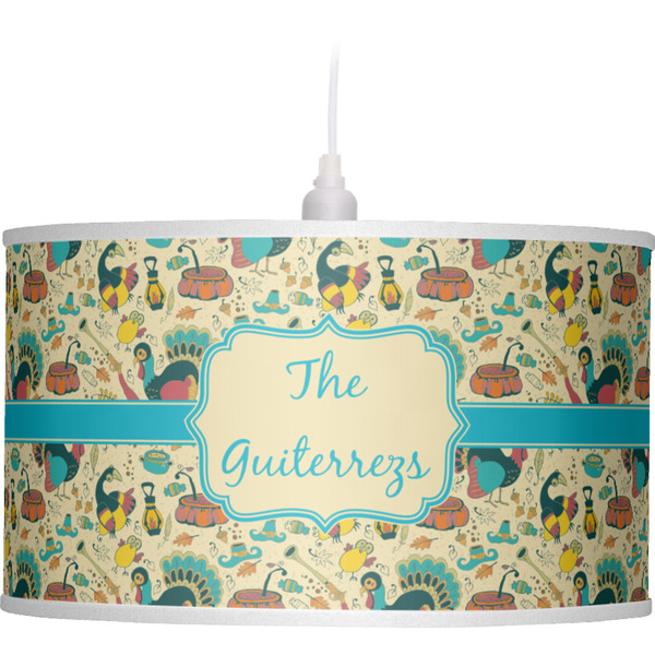 Old Fashioned Thanksgiving Pendant Lamp Shade