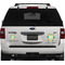 Old Fashioned Thanksgiving Personalized Square Car Magnets on Ford Explorer