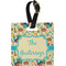 Old Fashioned Thanksgiving Personalized Square Luggage Tag