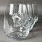 Old Fashioned Thanksgiving Stemless Wine Glasses (Set of 4) (Personalized)