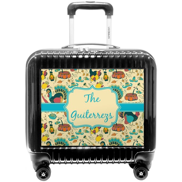 Custom Old Fashioned Thanksgiving Pilot / Flight Suitcase (Personalized)