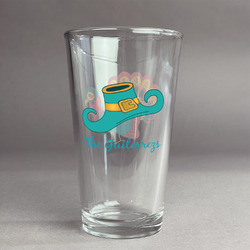 Old Fashioned Thanksgiving Pint Glass - Full Color Logo (Personalized)