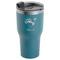 Old Fashioned Thanksgiving RTIC Tumbler - Dark Teal - Angled