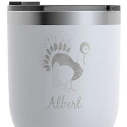 Old Fashioned Thanksgiving RTIC Tumbler - White - Engraved Front (Personalized)