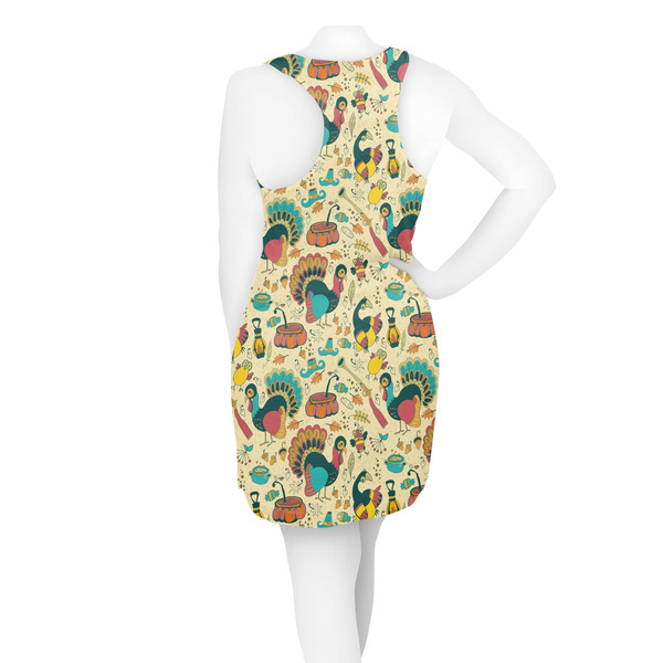 Old Fashioned Thanksgiving Racerback Dress - On Model - Back