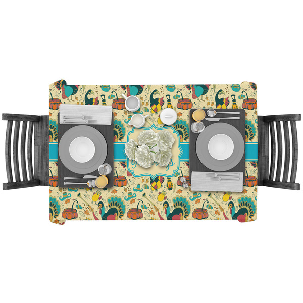 Old Fashioned Thanksgiving Rectangular Tablecloths - LIFESTYLE