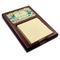 Old Fashioned Thanksgiving Red Mahogany Sticky Note Holder (Personalized)