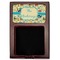 Old Fashioned Thanksgiving Red Mahogany Sticky Note Holder - Flat