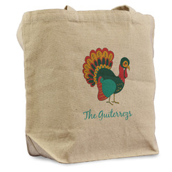Old Fashioned Thanksgiving Reusable Cotton Grocery Bag - Single (Personalized)