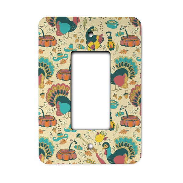 Custom Old Fashioned Thanksgiving Rocker Style Light Switch Cover
