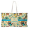 Old Fashioned Thanksgiving Large Rope Tote Bag - Front View