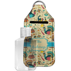 Old Fashioned Thanksgiving Hand Sanitizer & Keychain Holder - Large (Personalized)