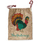 Old Fashioned Thanksgiving Santa Sack - Front (Personalized)