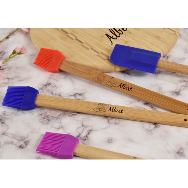 Old Fashioned Thanksgiving Silicone Brush - Blue - Lifestyle