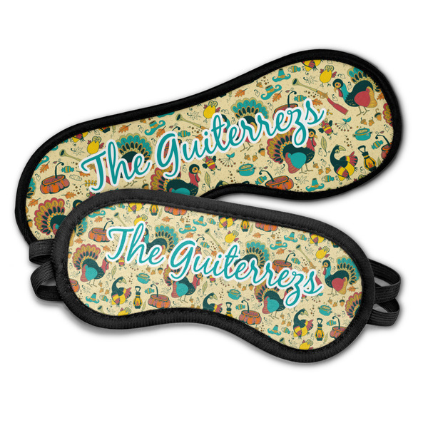 Old Fashioned Thanksgiving Sleeping Eye Masks - PARENT