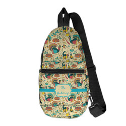 Old Fashioned Thanksgiving Sling Bag (Personalized)