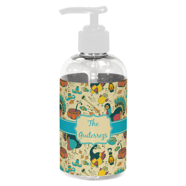 Old Fashioned Thanksgiving Small Liquid Dispenser (8 oz) - White