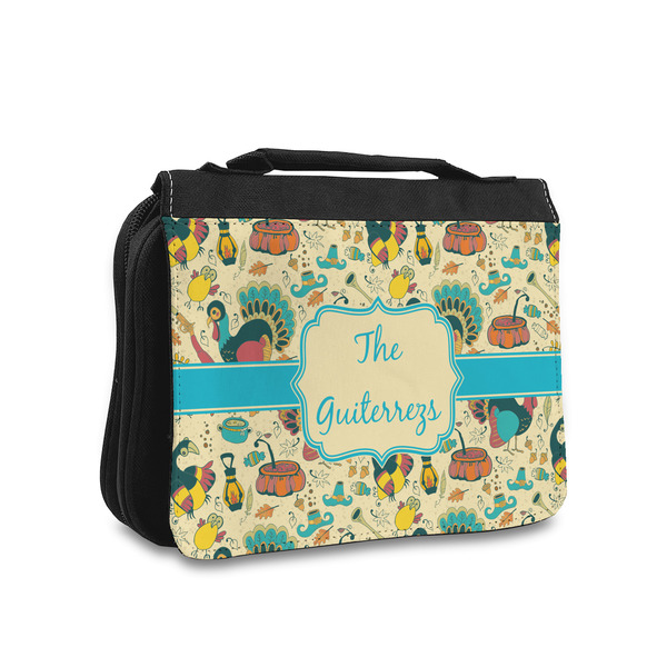Custom Old Fashioned Thanksgiving Toiletry Bag - Small (Personalized)