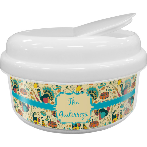 Custom Old Fashioned Thanksgiving Snack Container (Personalized)