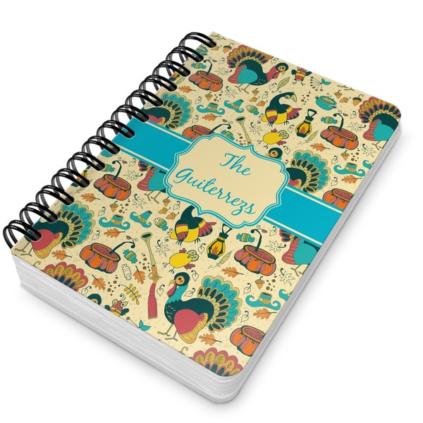 Old Fashioned Thanksgiving Spiral Journal 5 x 7 - Main