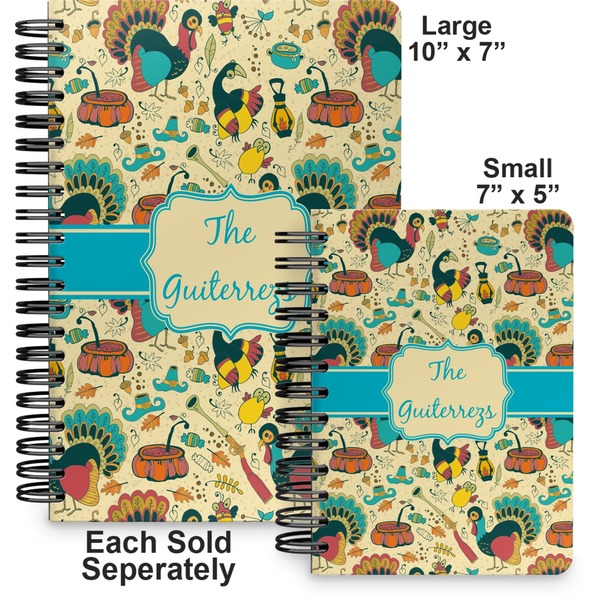 Old Fashioned Thanksgiving Spiral Journal - Comparison