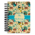 Old Fashioned Thanksgiving Spiral Notebook - 5x7 w/ Name or Text
