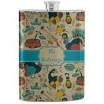 Old Fashioned Thanksgiving Stainless Steel Flask (Personalized)