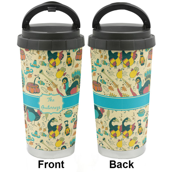 Old Fashioned Thanksgiving Stainless Steel Travel Cup - Apvl