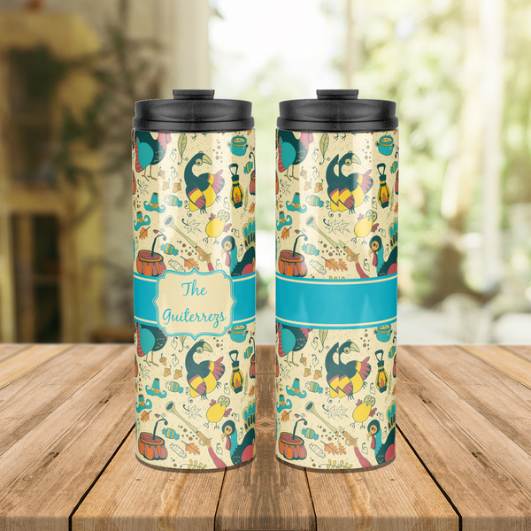 Old Fashioned Thanksgiving Stainless Steel Tumbler - Lifestyle