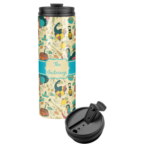 Custom Old Fashioned Thanksgiving Stainless Steel Skinny Tumbler (Personalized)