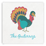 Old Fashioned Thanksgiving Paper Dinner Napkins (Personalized)