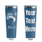 Old Fashioned Thanksgiving Steel Blue RTIC Everyday Tumbler - 28 oz. - Front and Back
