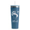 Old Fashioned Thanksgiving Steel Blue RTIC Everyday Tumbler - 28 oz. - Front