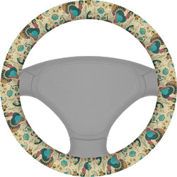 Old Fashioned Thanksgiving Steering Wheel Cover