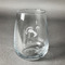 Old Fashioned Thanksgiving Stemless Wine Glass (Single) (Personalized)