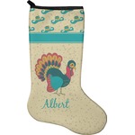 Old Fashioned Thanksgiving Holiday Stocking - Single-Sided - Neoprene (Personalized)