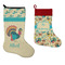 Old Fashioned Thanksgiving Stockings - Side by Side compare