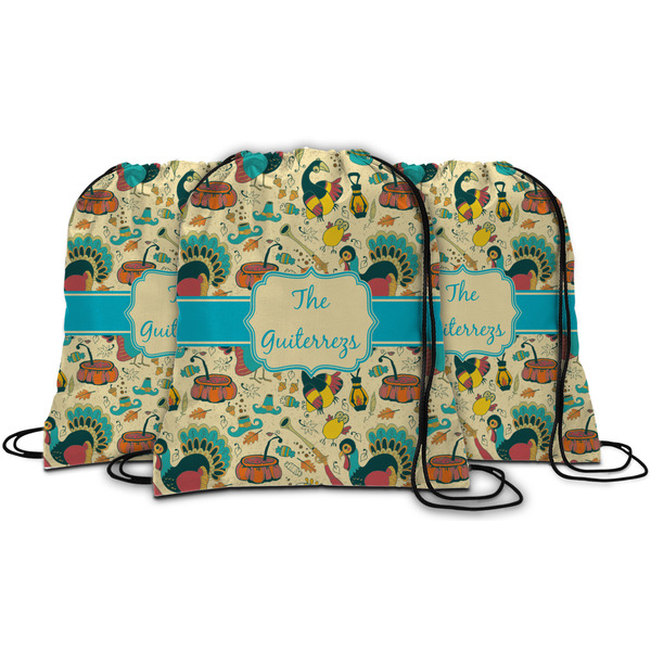 Old Fashioned Thanksgiving String Backpack - MAIN