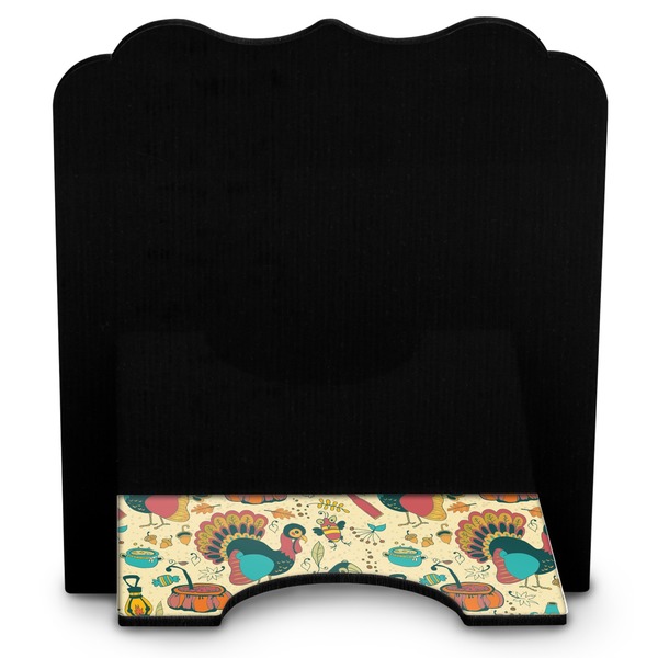 Old Fashioned Thanksgiving Stylized Tablet Stand - Back