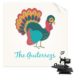 Old Fashioned Thanksgiving Sublimation Transfer - Shirt Back / Men (Personalized)
