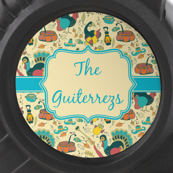 Old Fashioned Thanksgiving Tape Measure - 25ft - detail