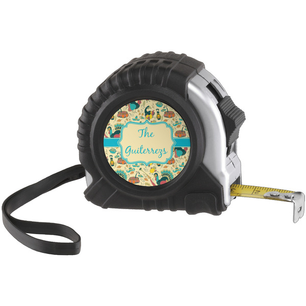 Custom Old Fashioned Thanksgiving Tape Measure (25 ft) (Personalized)