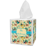 Old Fashioned Thanksgiving Tissue Box Cover (Personalized)