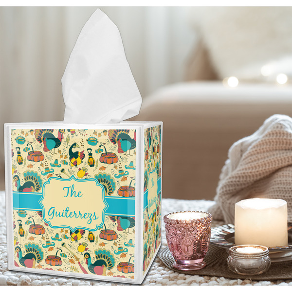 Old Fashioned Thanksgiving Tissue Box - LIFESTYLE