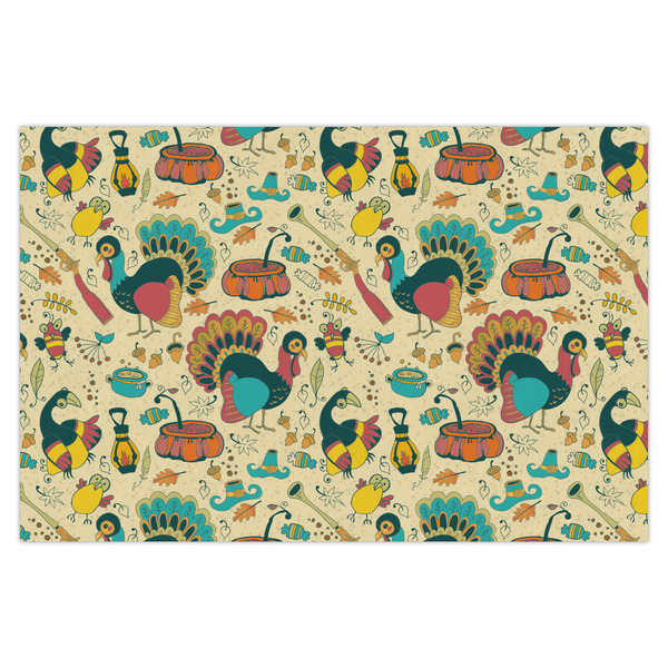Custom Old Fashioned Thanksgiving X-Large Tissue Papers Sheets - Heavyweight
