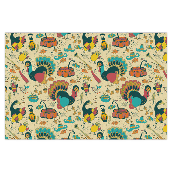 Custom Old Fashioned Thanksgiving Tissue Paper Sheets - X-Large - Heavyweight