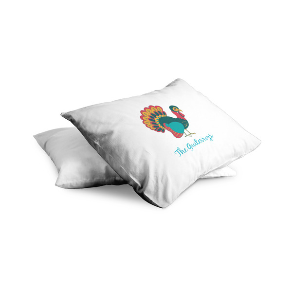 Old Fashioned Thanksgiving Toddler Pillow Case - TWO (partial print)
