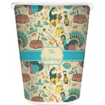 Old Fashioned Thanksgiving Waste Basket - Double Sided (White) (Personalized)